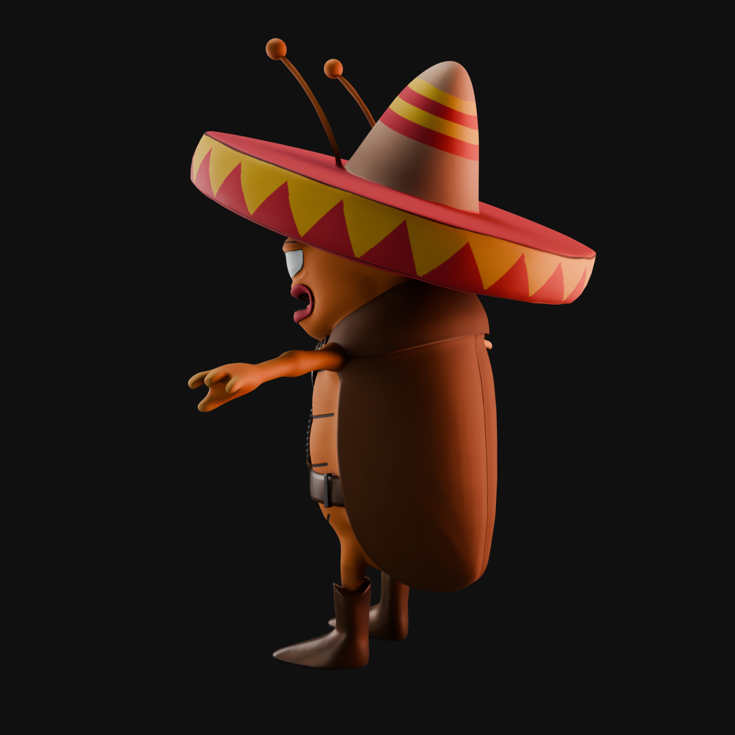 Cuccaracha Render 1